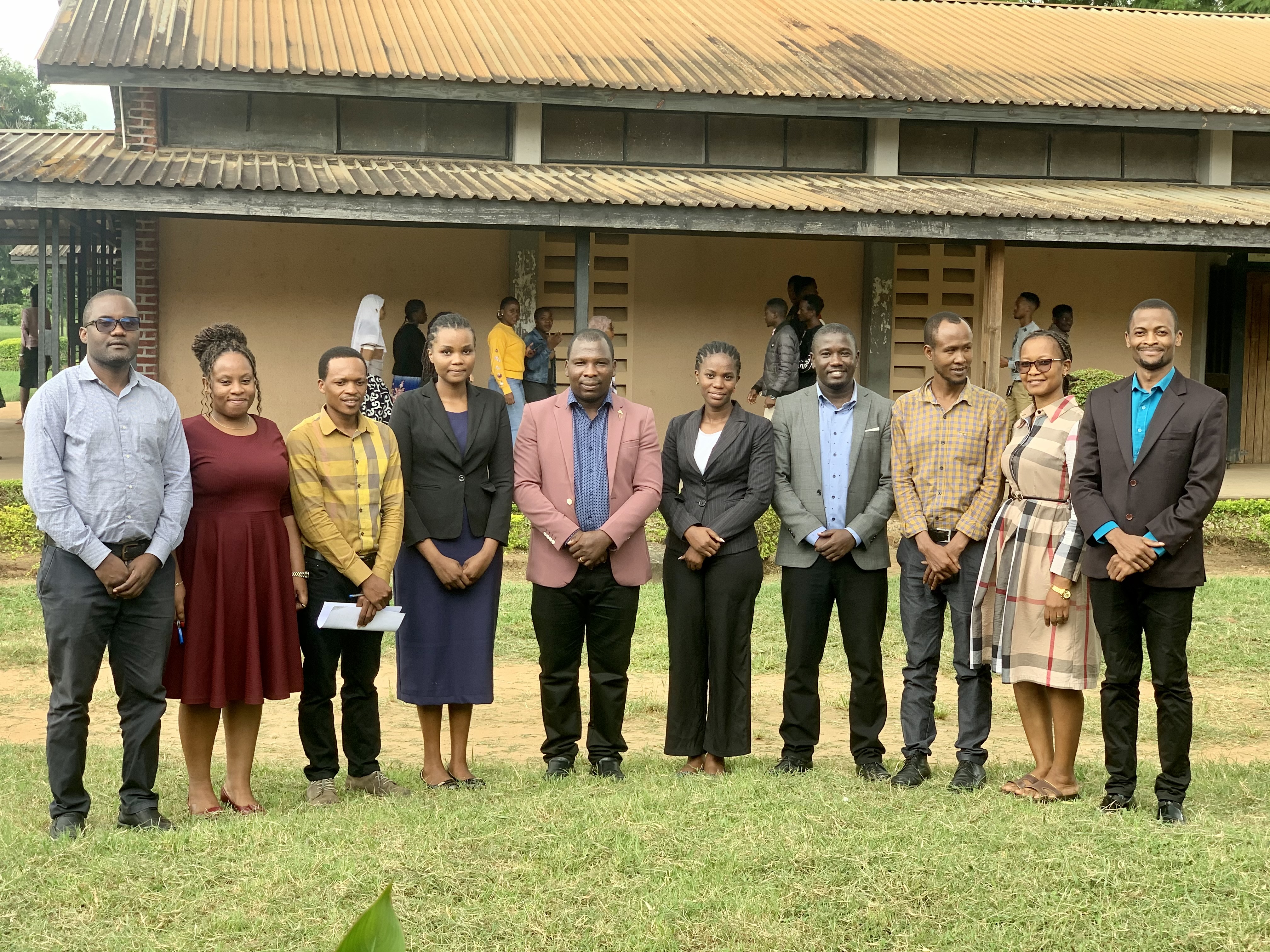 Photos of participants who participated physical following the discussion at the Computer lab in Solomon Mahlangu Campus in Morogoro.