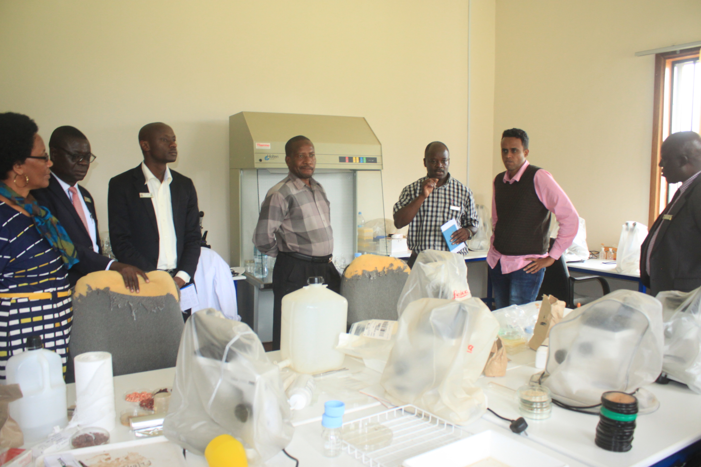 Hon. Bashe visits SUA