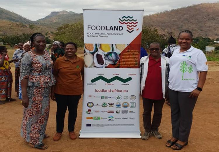 Women in Tanzania empowered by the FoodLAND project
