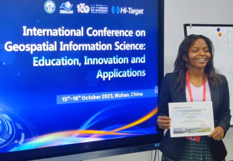 Dr Sumari at the 2023 International Conference on Geospatial Information Science: Education, Innovation, and Applications (GIS-EIA 2023) – Wuhan China
