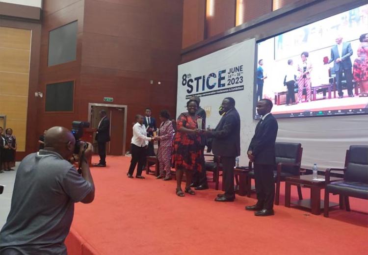 Ms. Joan Jonathan, a Researcher from SUA, was Awarded Best Oral Presenter in a Conference Organized by COSTECH 
