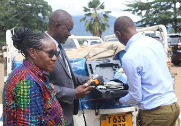 FDT donated  two Vehicles to the College of Forestry, Wildlife and Tourism (CFWT)