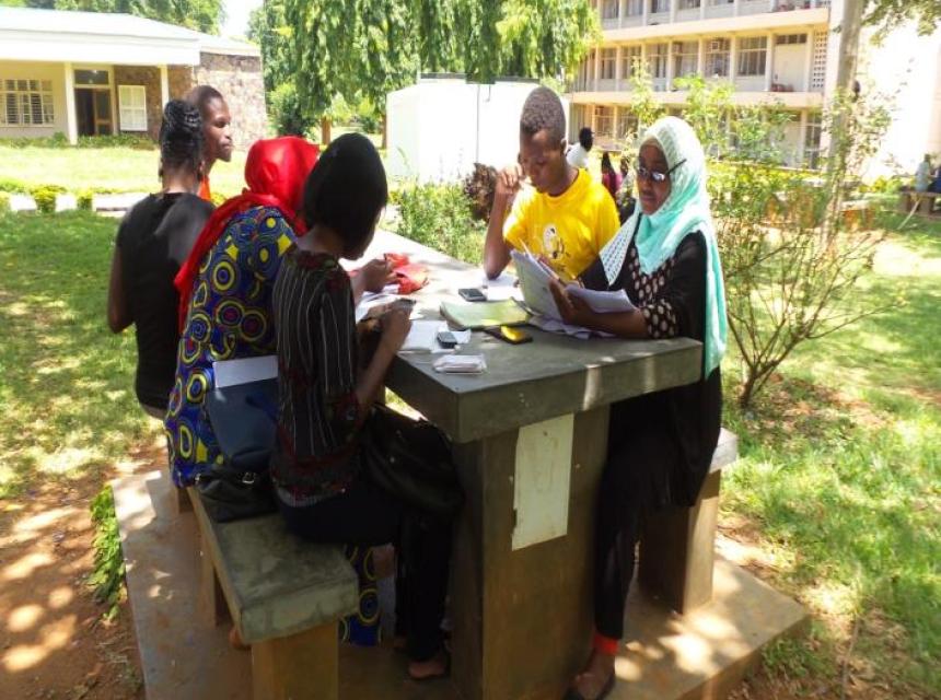 students preparations before exams