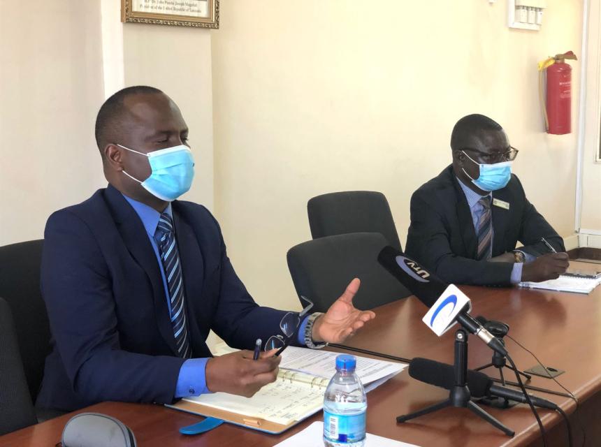 Hon Gerald Kusaya visits SUA