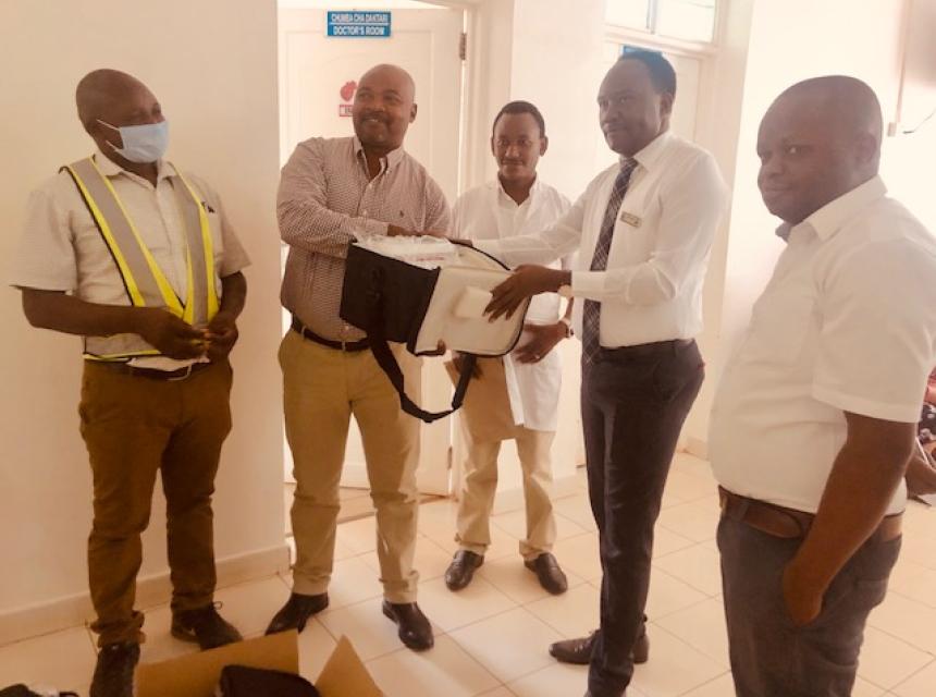 SUA receives ventilators