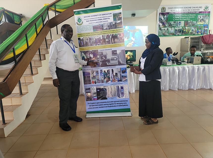 Learning with the College of Veterinary Medicine and Biomedical Sciences (CVMBS) through Nanenane exhibitions 2023.