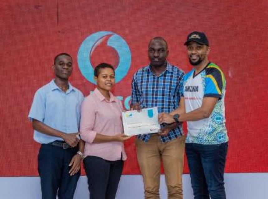 Five Sokoine University of Agriculture students who own Afya ya Mnyama Digital Company Limited won the Best Startup Innovation Award for their idea of Mnyama Chech Digital Platforms,