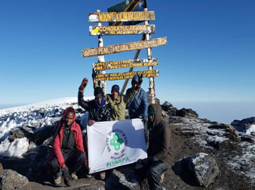 Sokoine University of Agriculture Flagship at the summit of Mount Kilimanjaro, A historic Testament