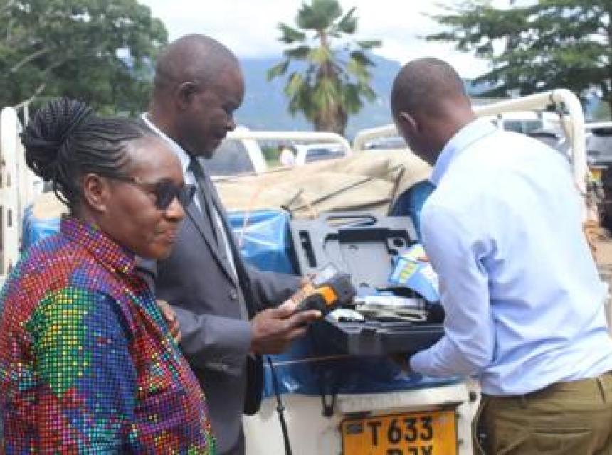FDT donated  two Vehicles to the College of Forestry, Wildlife and Tourism (CFWT)